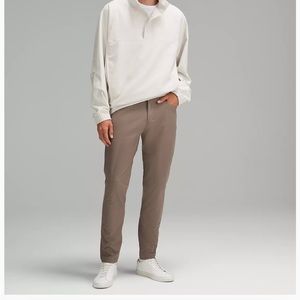 Mens Lululemon ABC Slim-Fit 5 Pocket Slim Pant Nomad 32x34